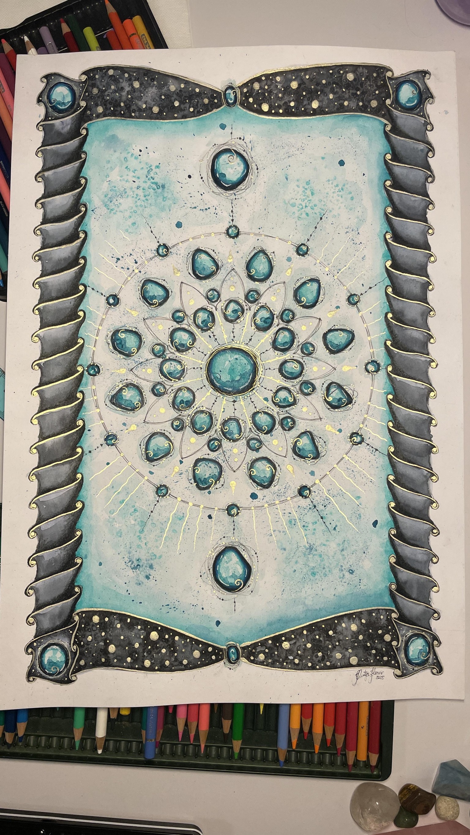 From Gems to Mandala: A Journey of Flow and Intuition - image 2 - student project
