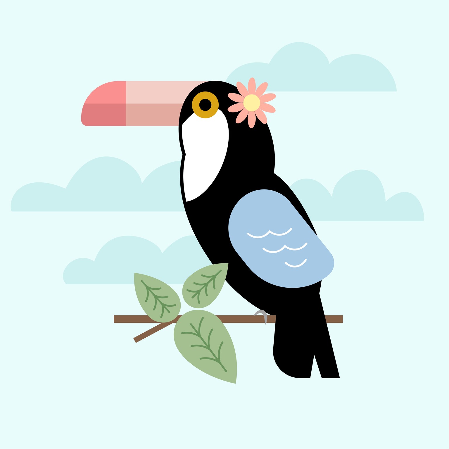Happy Toucan - image 1 - student project