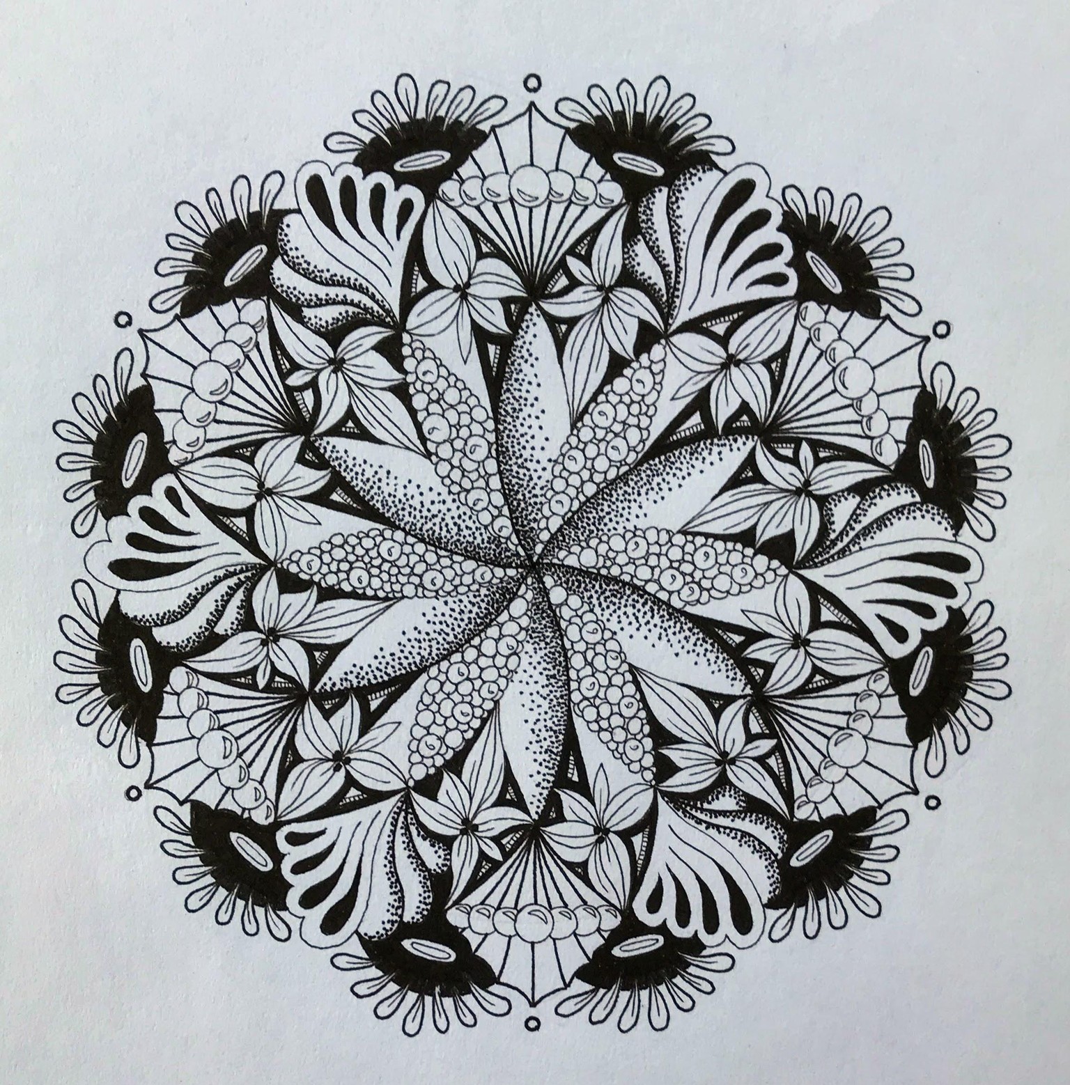 geometric mandala - image 1 - student project