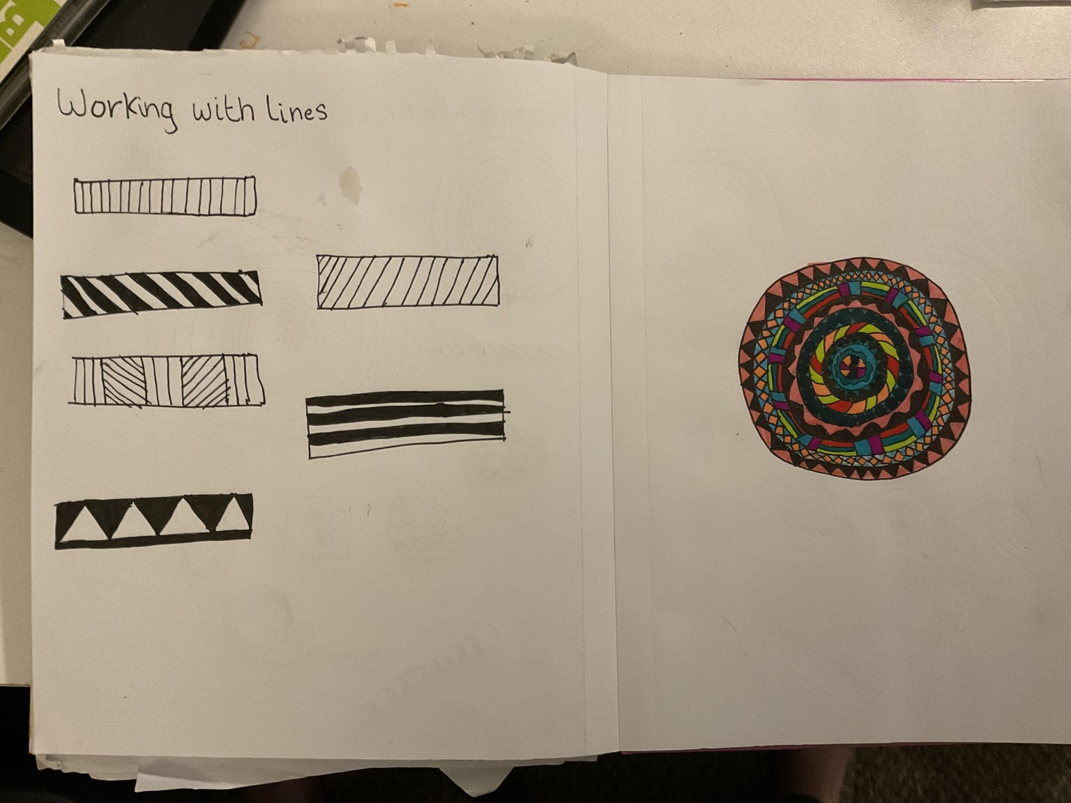 Drawing while meditating =) - image 2 - student project