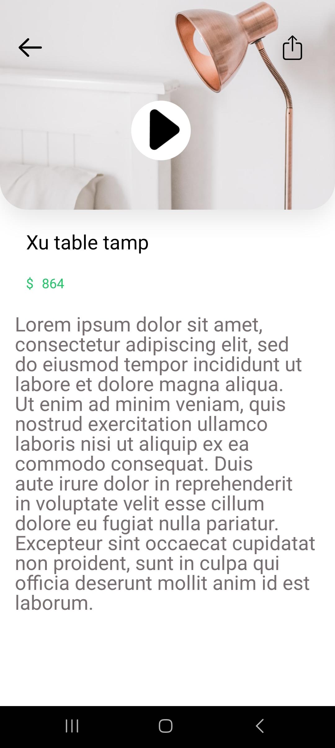 Furniture App - image 3 - student project