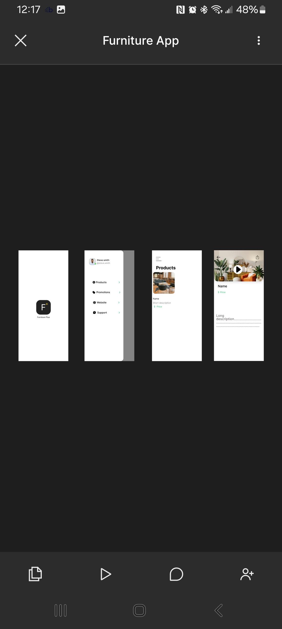 Furniture App - image 1 - student project