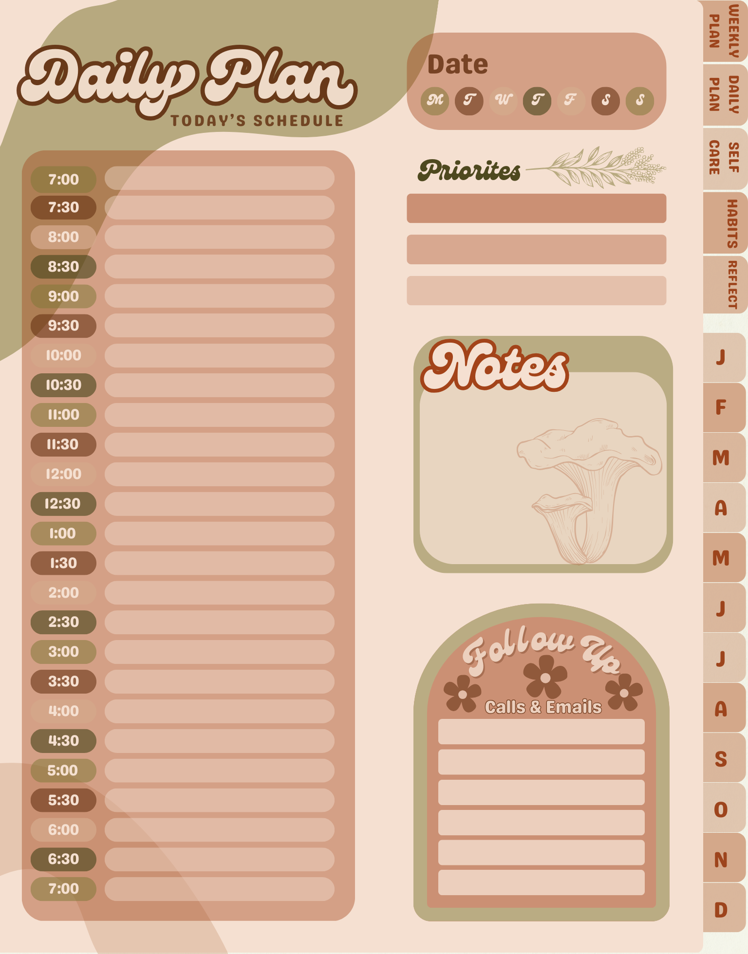 My Hyperlinked Planner - image 2 - student project