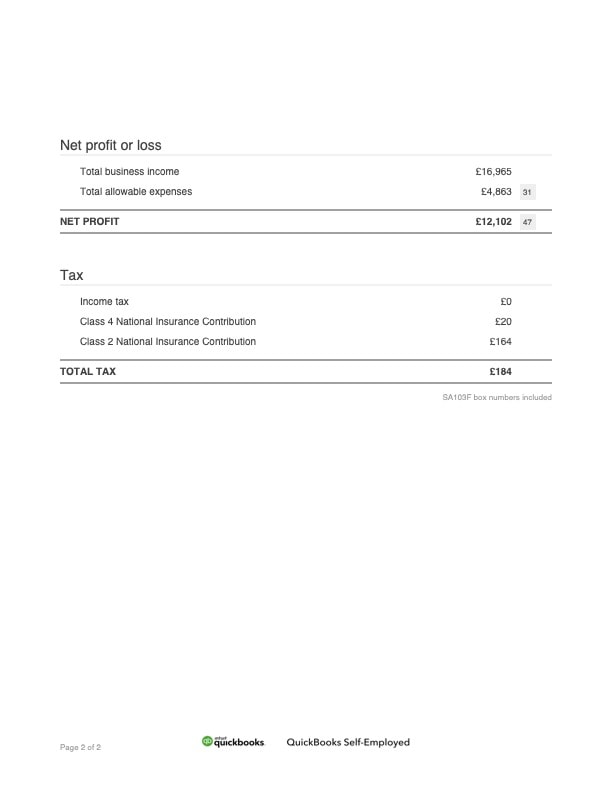 RK Frosty - My Tax Summary - image 2 - student project