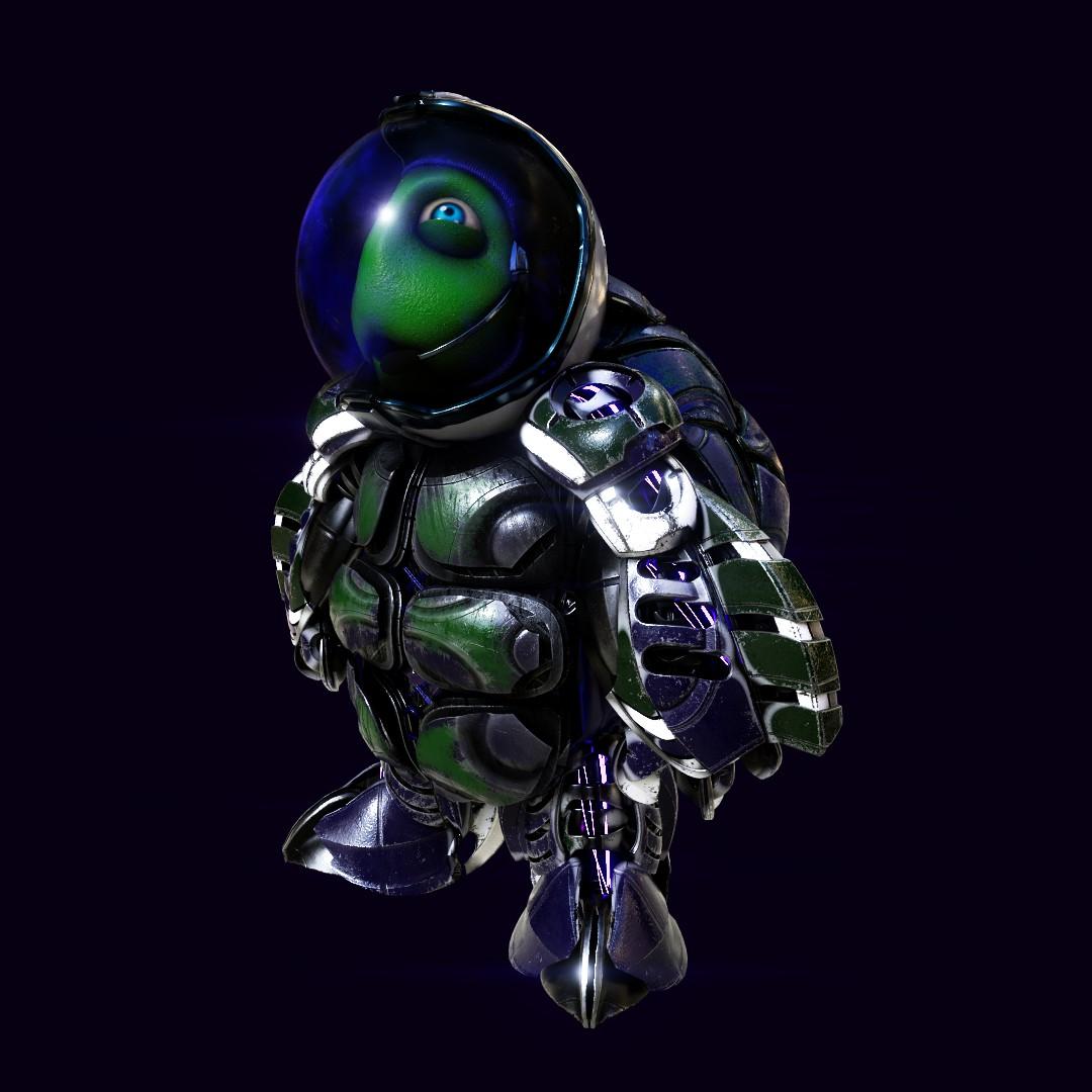 My Space Turtle - image 1 - student project