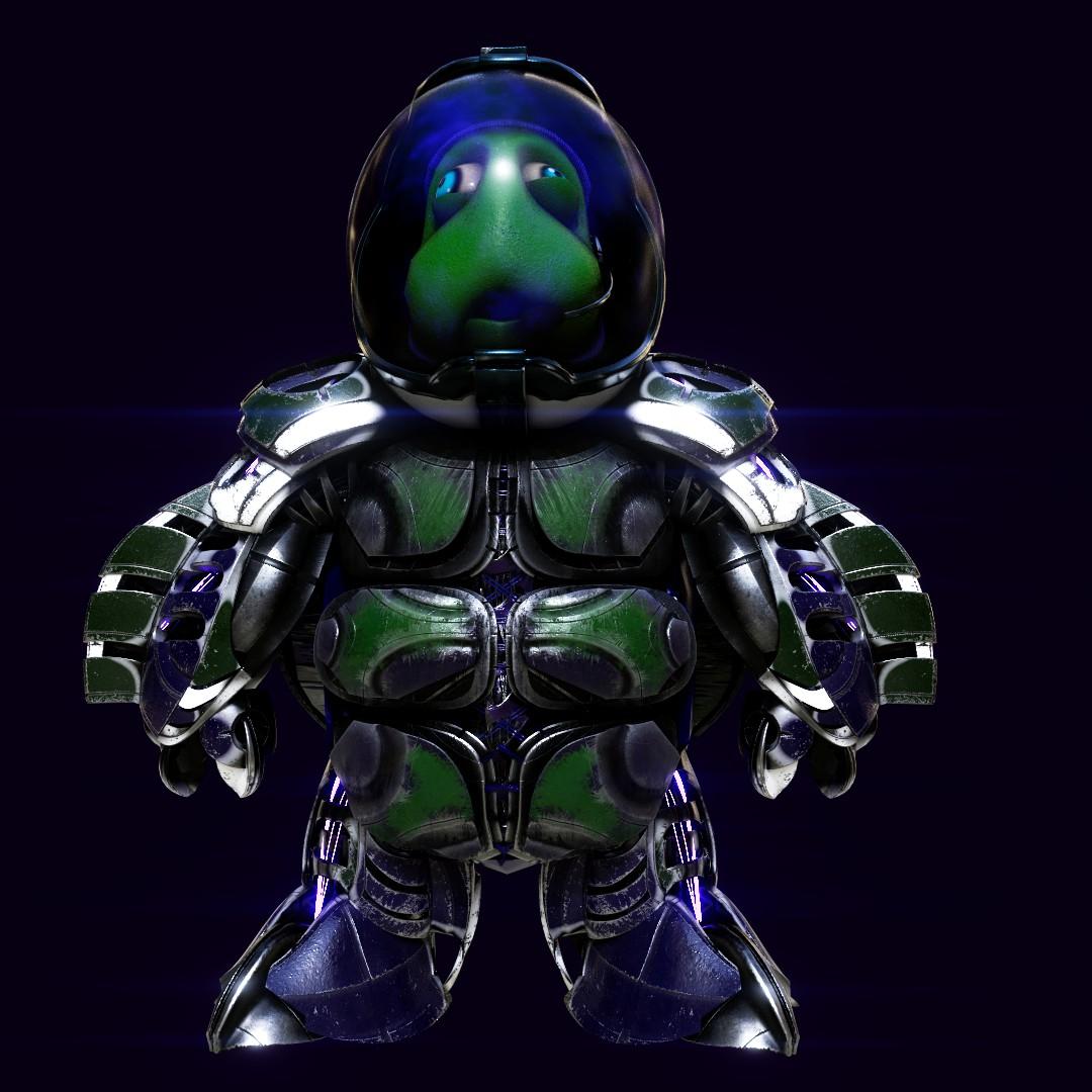 My Space Turtle - image 2 - student project
