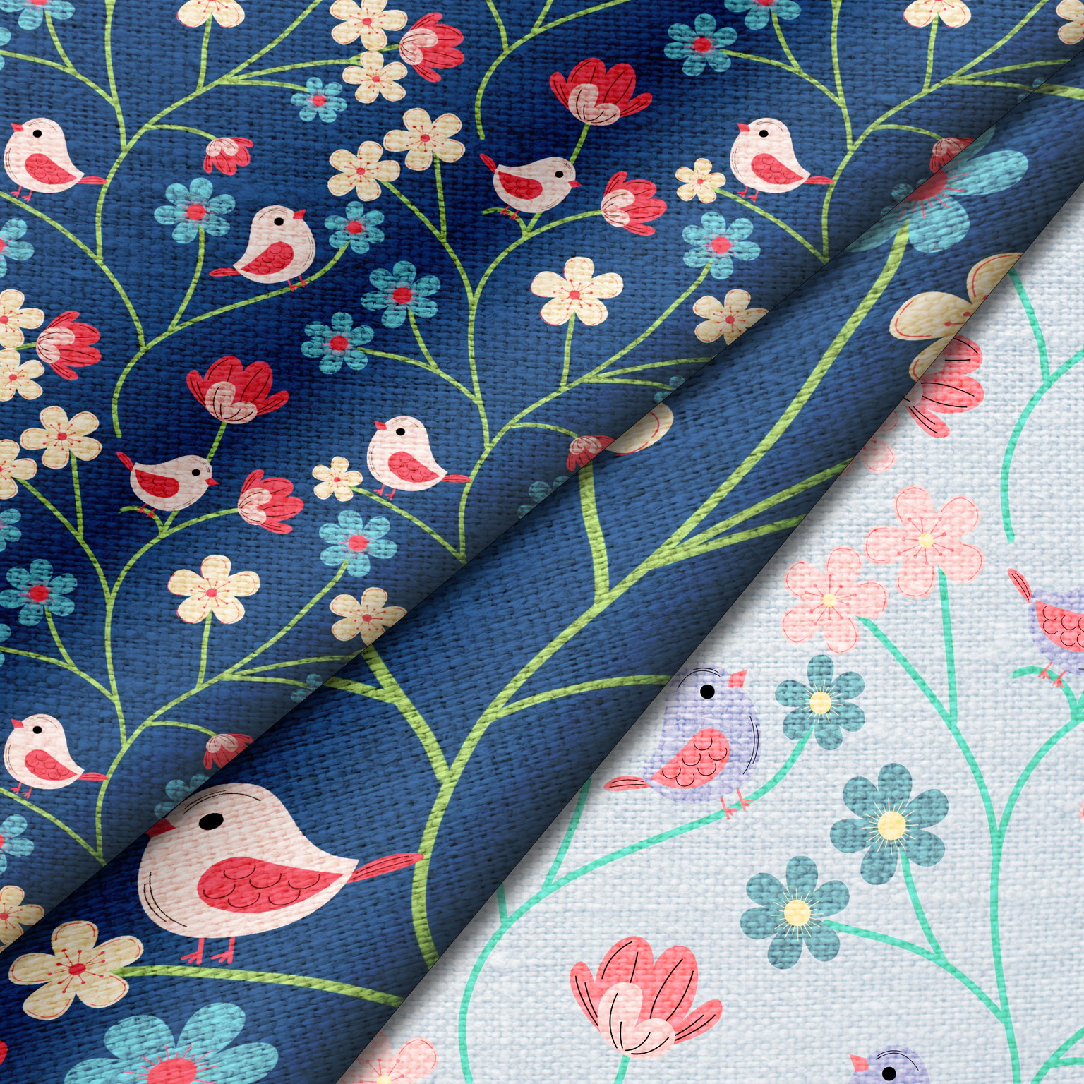 Fabric Swatch Mockups - image 2 - student project