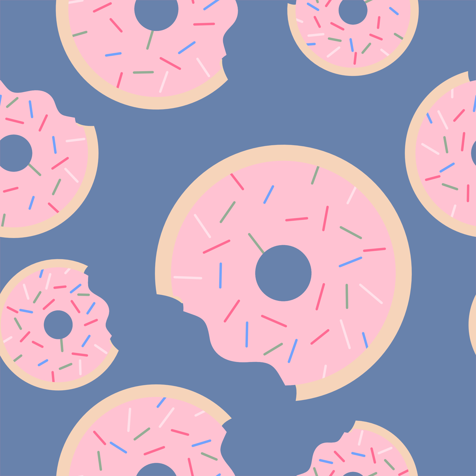 Donut Pattern - image 1 - student project