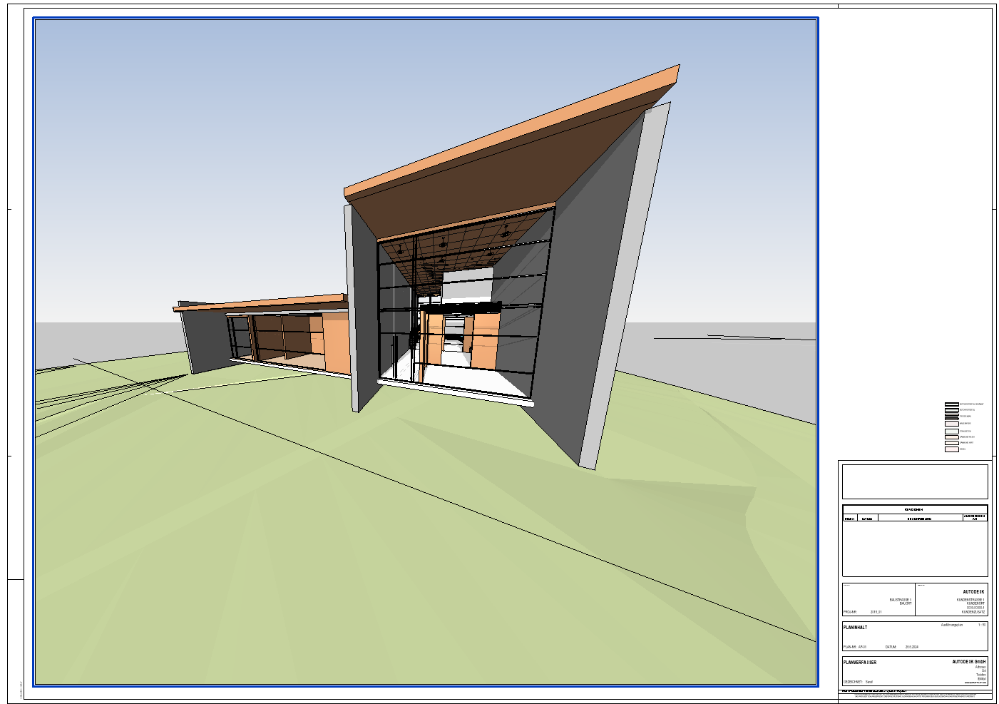 Modern House - image 2 - student project