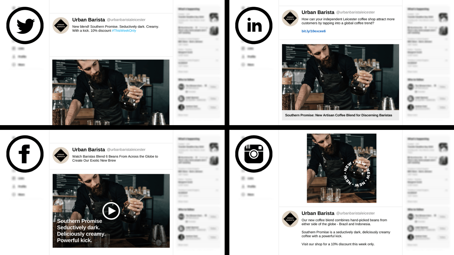 Example Project: Social Media Copywriting - image 1 - student project