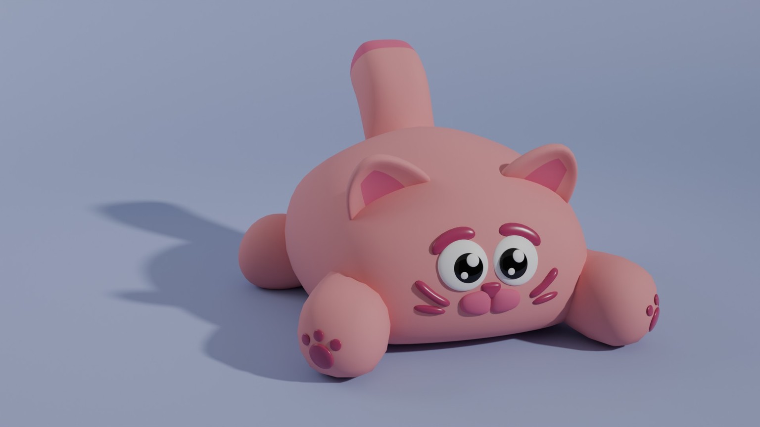Pink cat - image 2 - student project