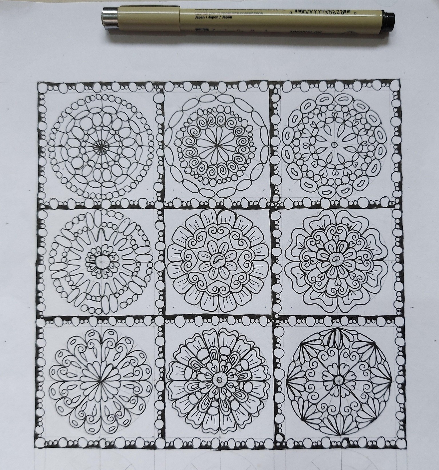 Mindfulness Mandalas - image 1 - student project