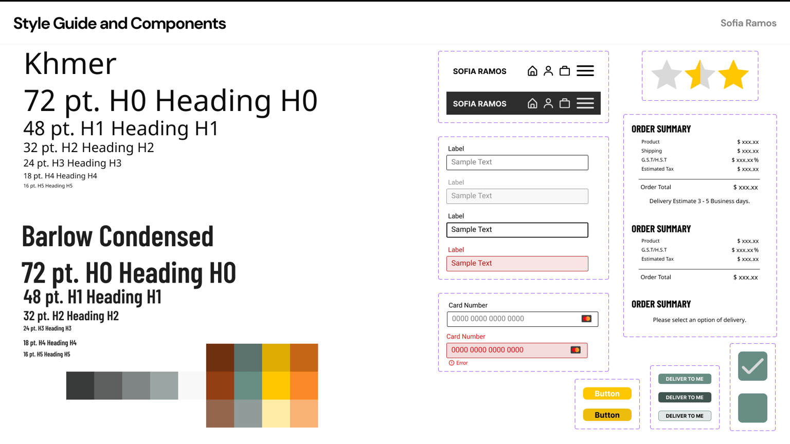 UI/UX Design Essentials - image 3 - student project