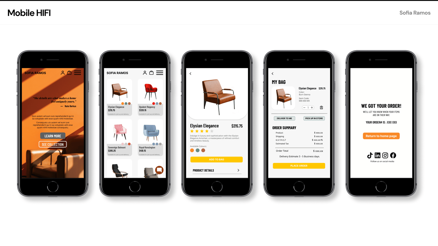 UI/UX Design Essentials - image 5 - student project