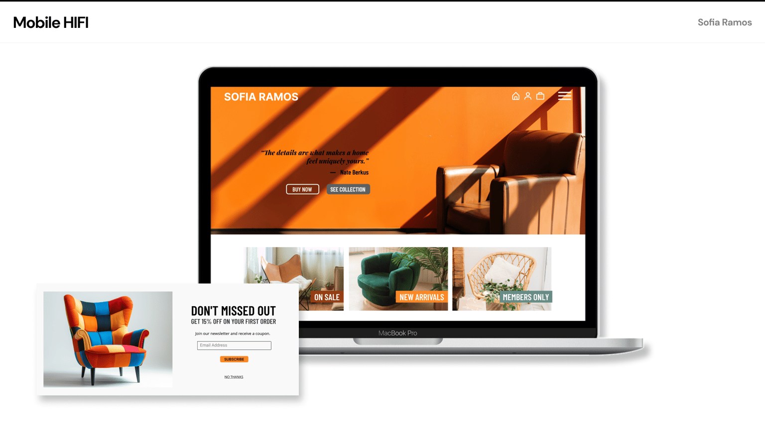 UI/UX Design Essentials - image 7 - student project