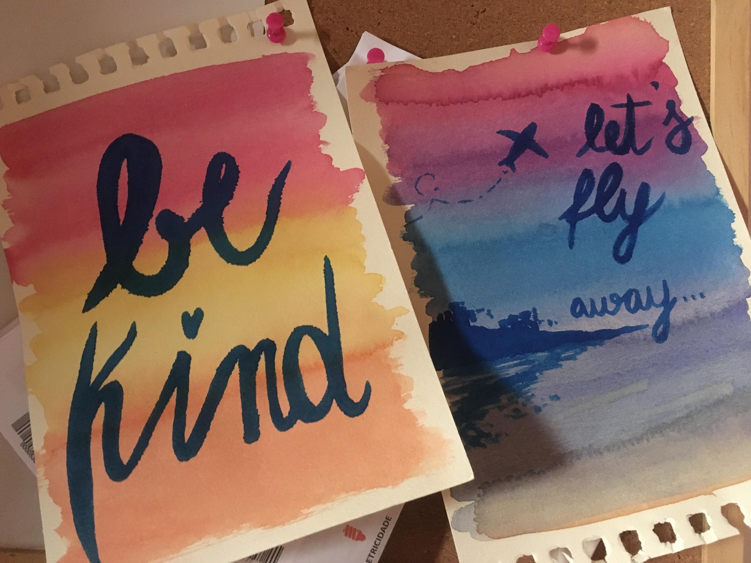 My Watercolor Gradients - Initial