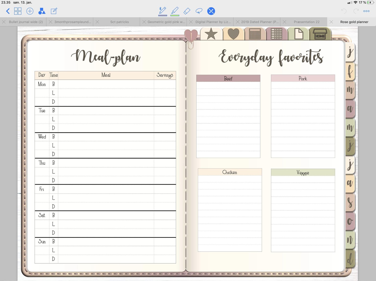 pages in my new planner - image 6 - student project
