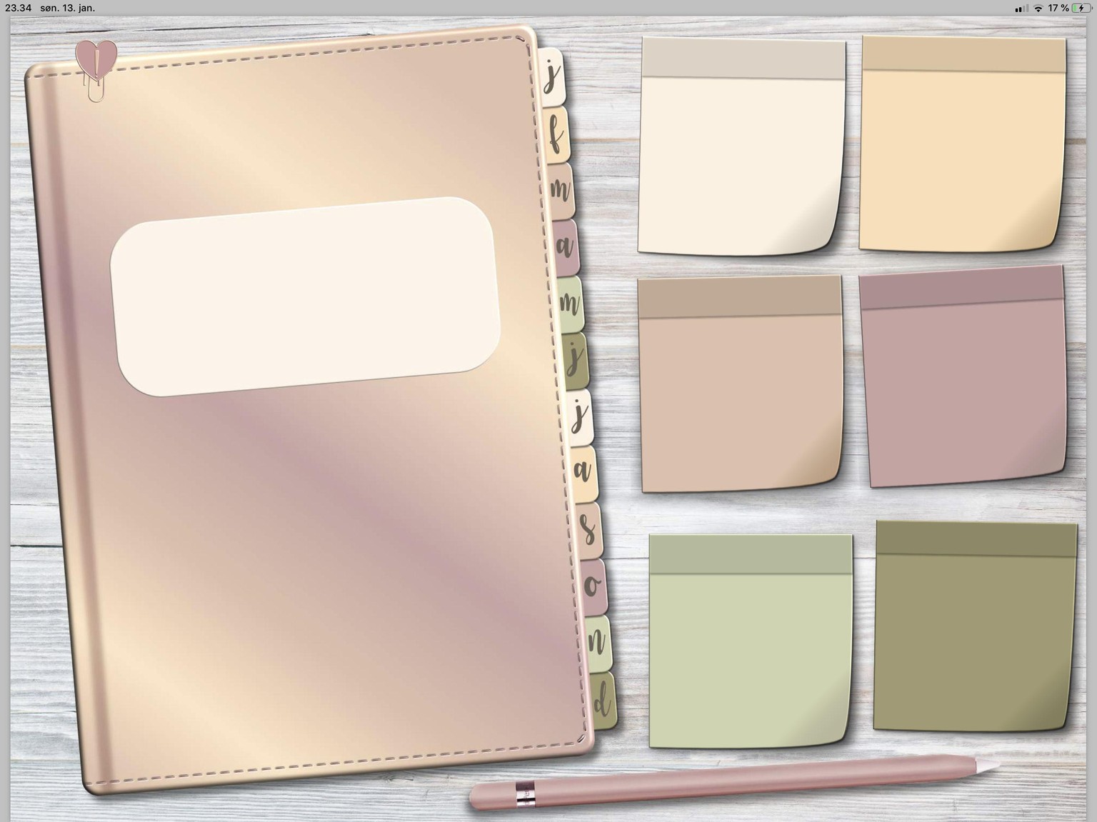 pages in my new planner - image 2 - student project