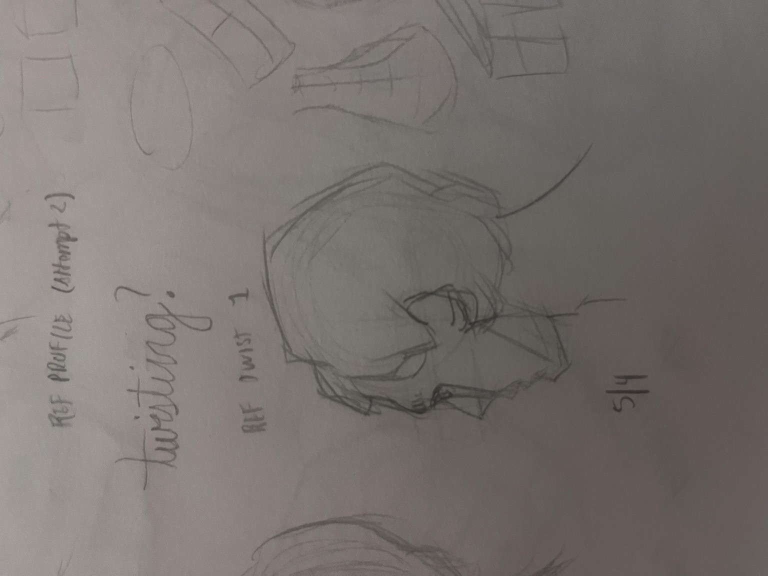 constructing the head pt1 - image 7 - student project