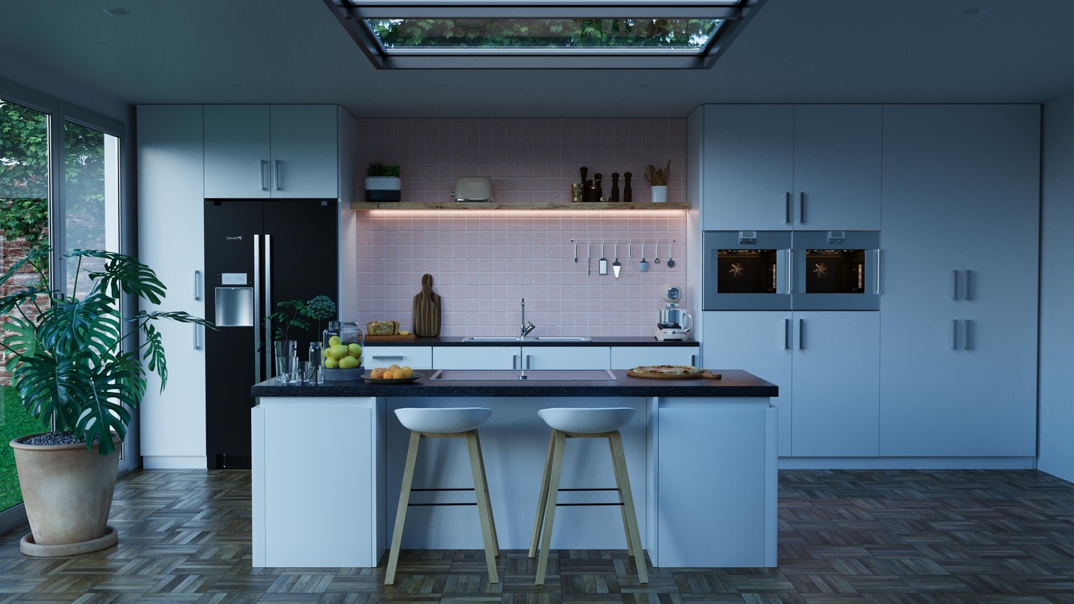Kitchen renders - image 7 - student project