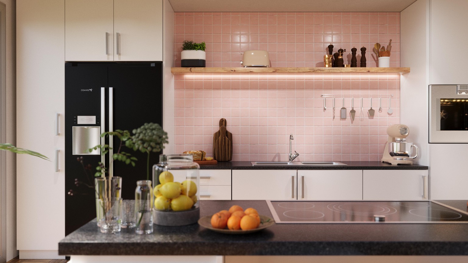 Kitchen renders - image 3 - student project