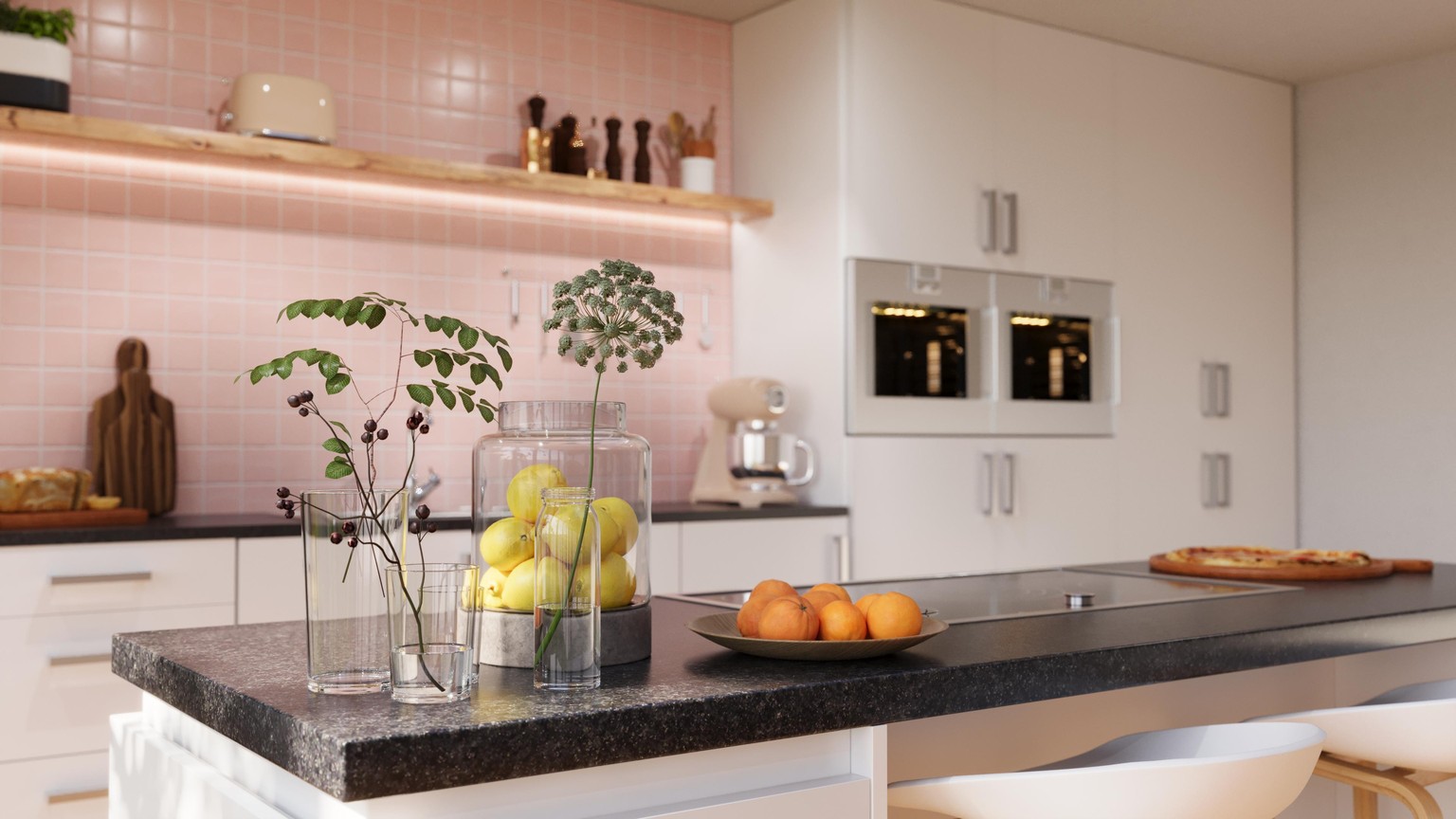 Kitchen renders - image 2 - student project