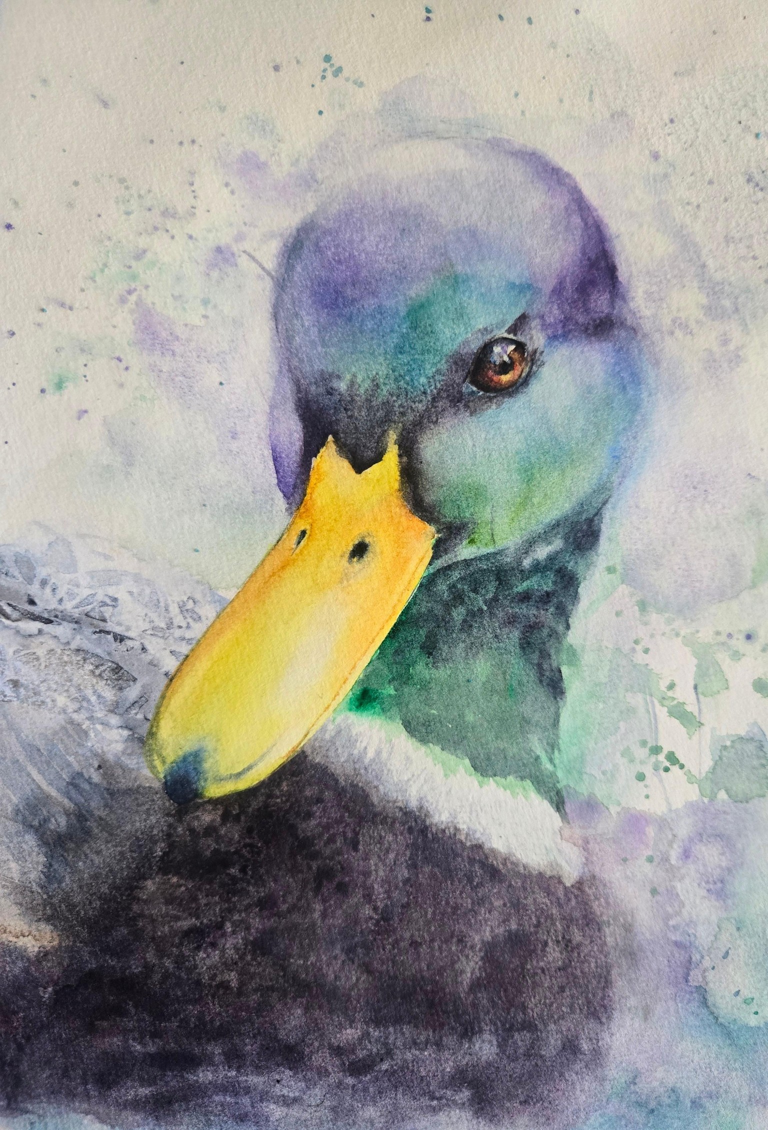 Got wild with watercolors ;P - thank you! - image 1 - student project