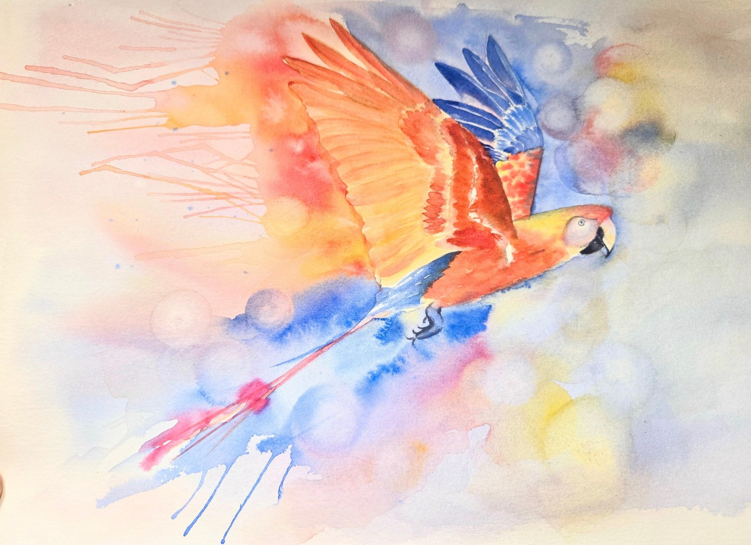 Got wild with watercolors ;P - thank you! - image 3 - student project