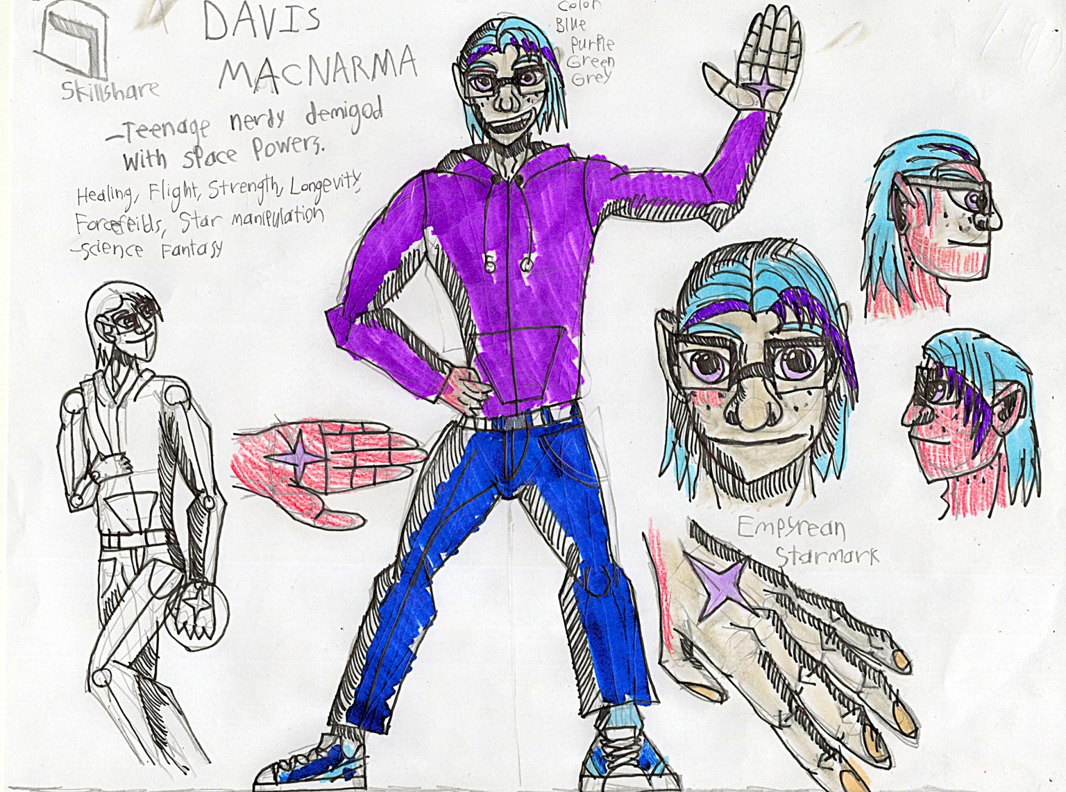 Davis Macnarma, Child of the Stars - image 1 - student project
