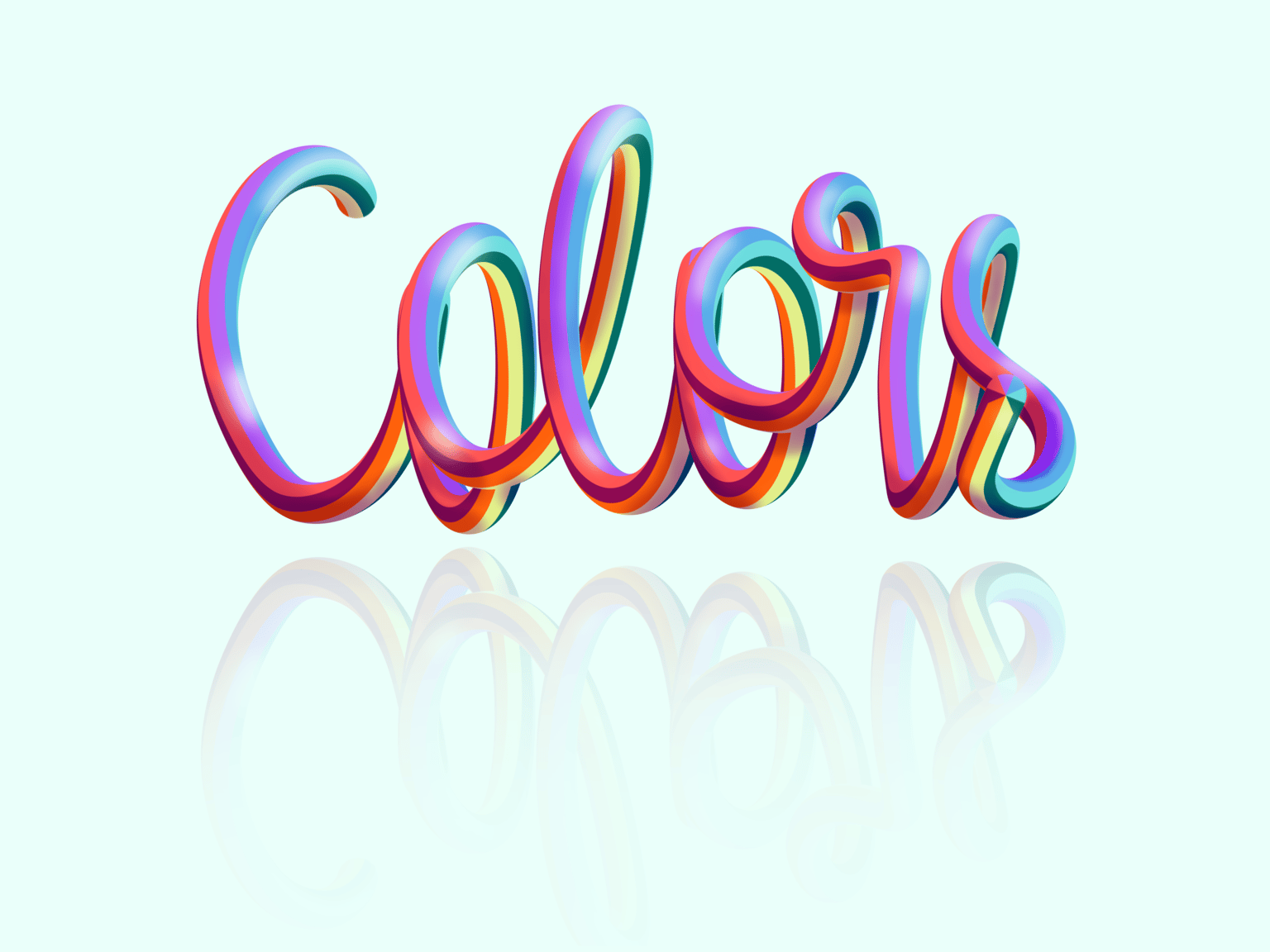 3D Text - image 1 - student project
