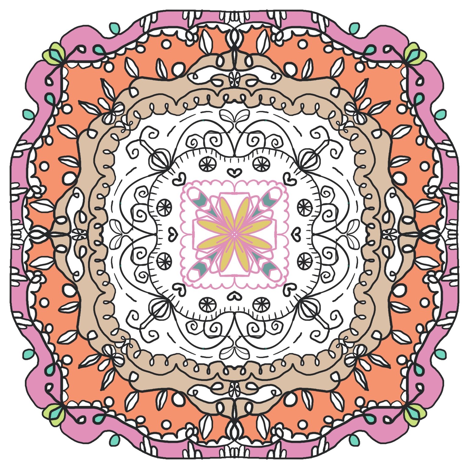 My Mandala - image 1 - student project