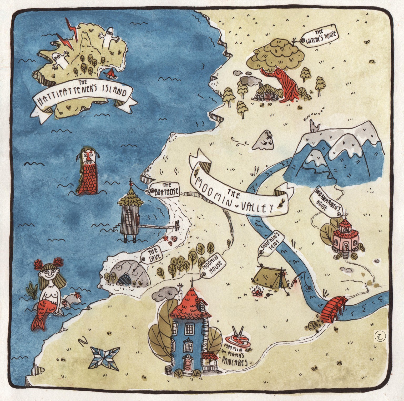 Moomin Valey - image 1 - student project