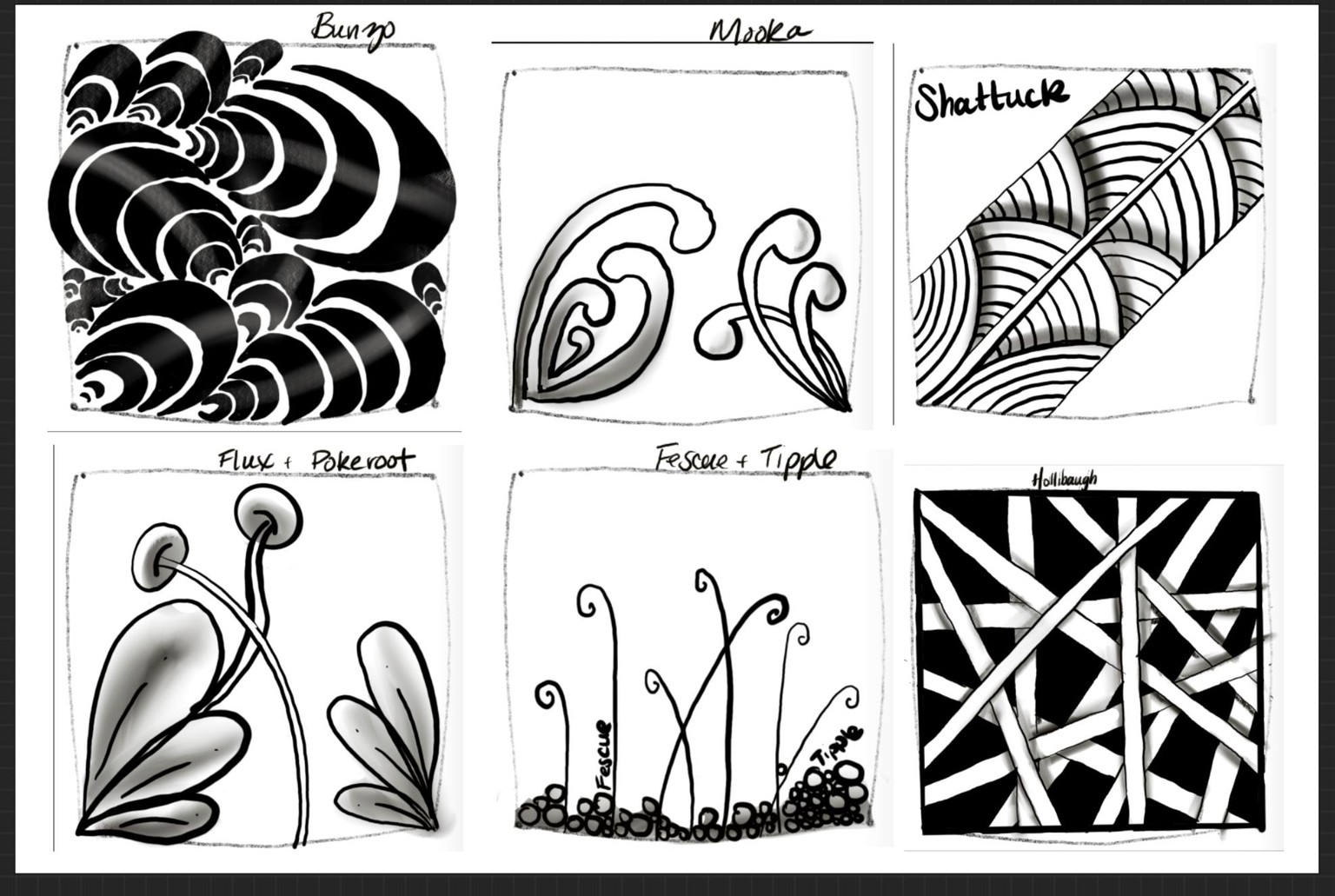 Zentangles! - image 2 - student project