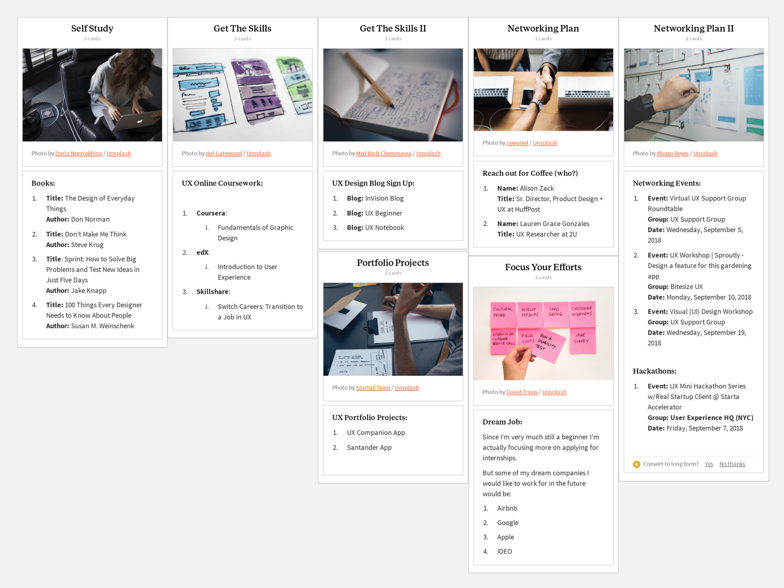 Career Change Roadmap - image 1 - student project