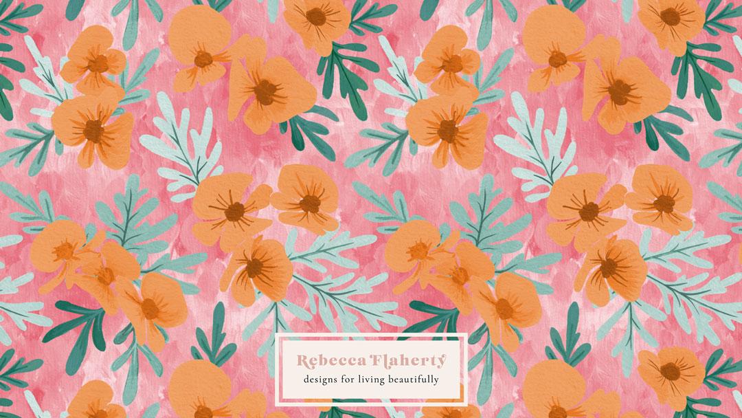 Sample Project : Painted Begonias - image 4 - student project