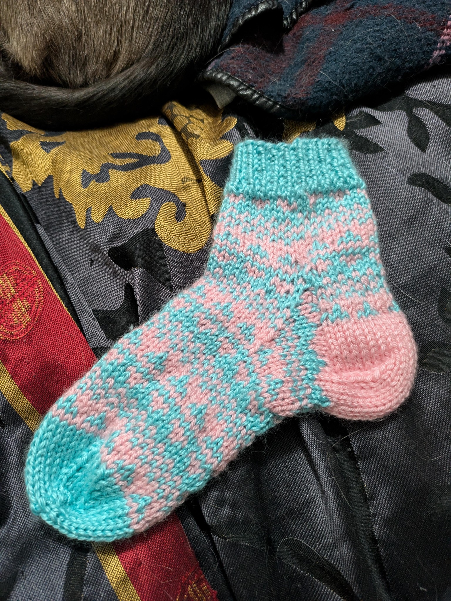 First 2 pairs of socks! - image 1 - student project