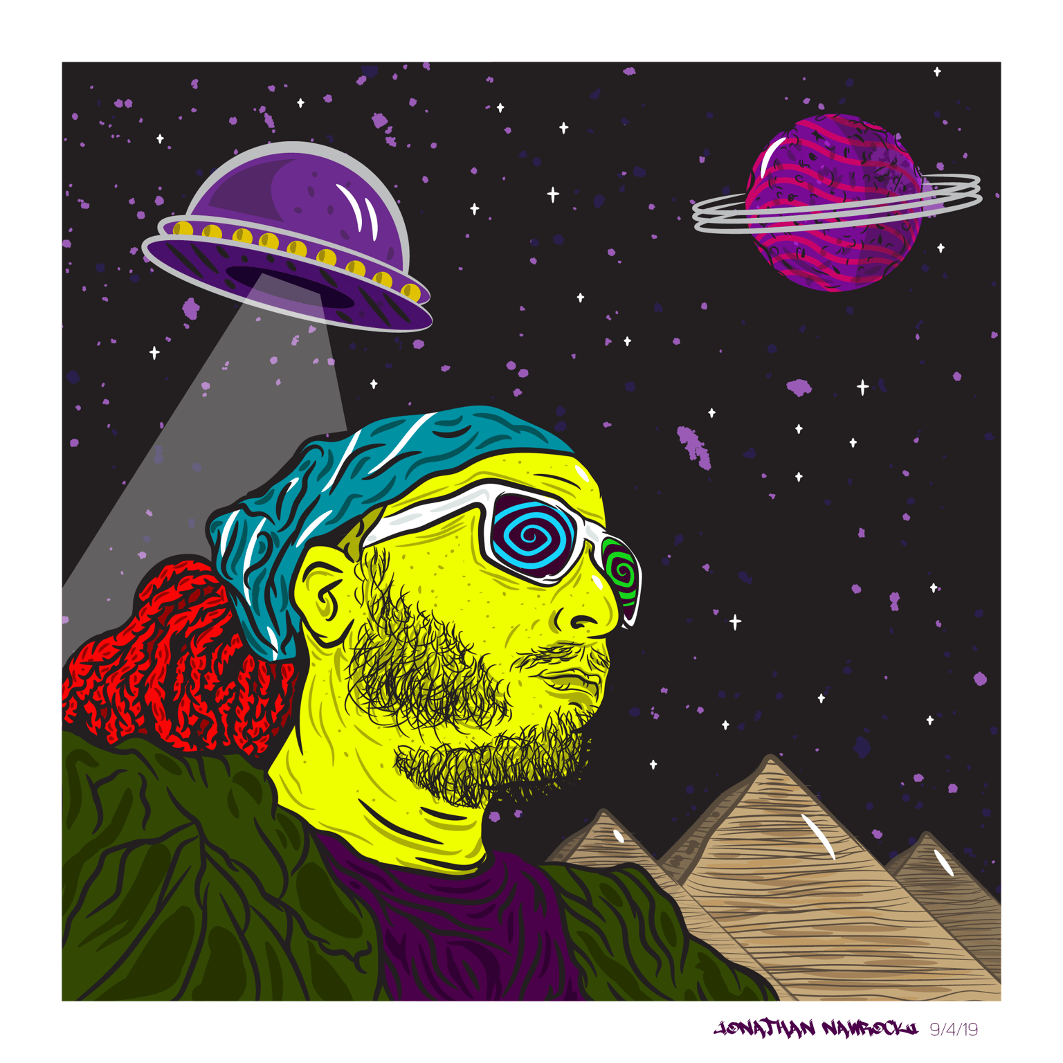 I've created many illustrations using these techniques. - image 1 - student project
