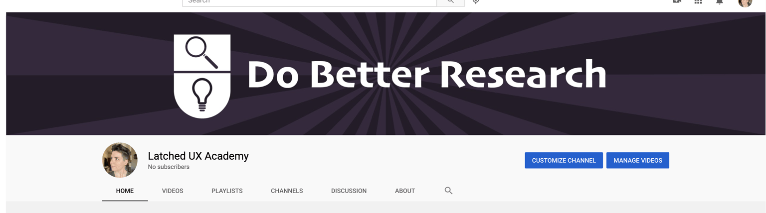 My YouTube Channel Branding - image 1 - student project