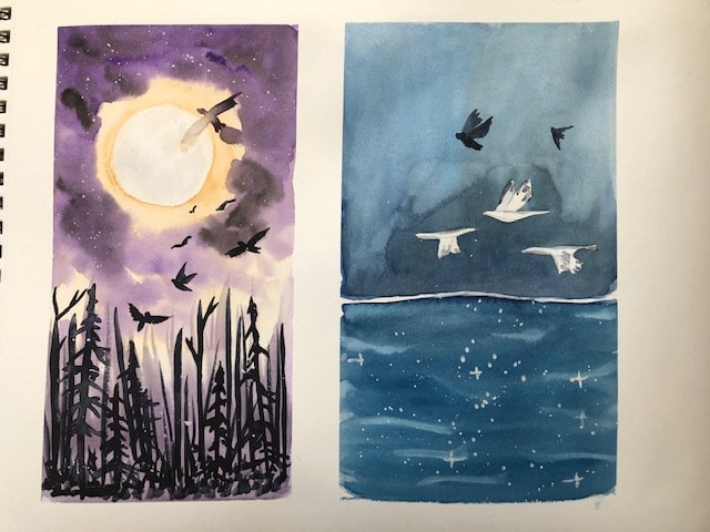 Birds in Flight - image 2 - student project