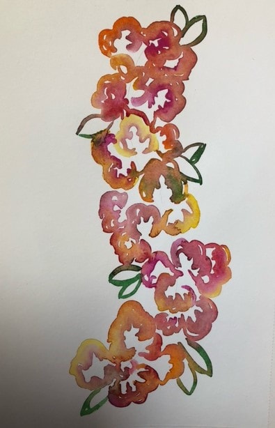 Abstract Flowers - image 1 - student project