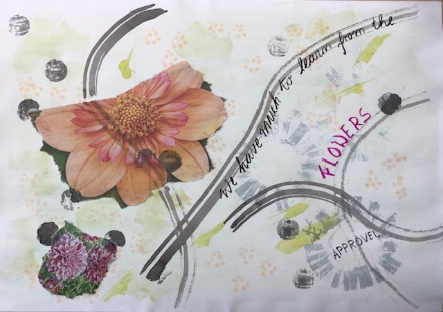 Abstract with homemade tools - image 1 - student project
