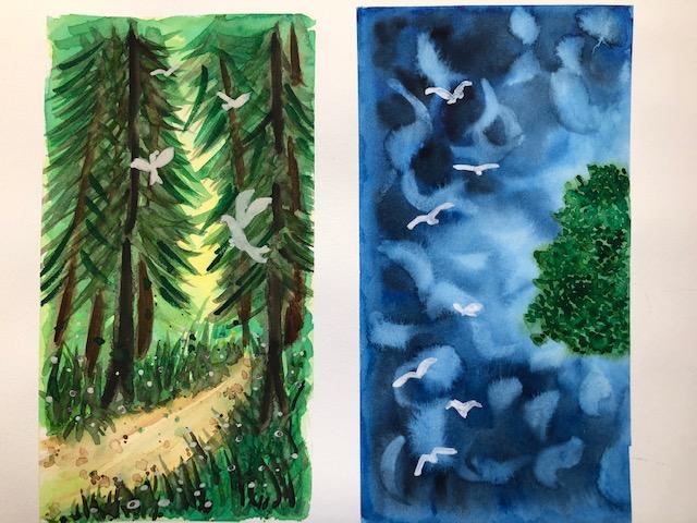 Birds in Flight - image 1 - student project