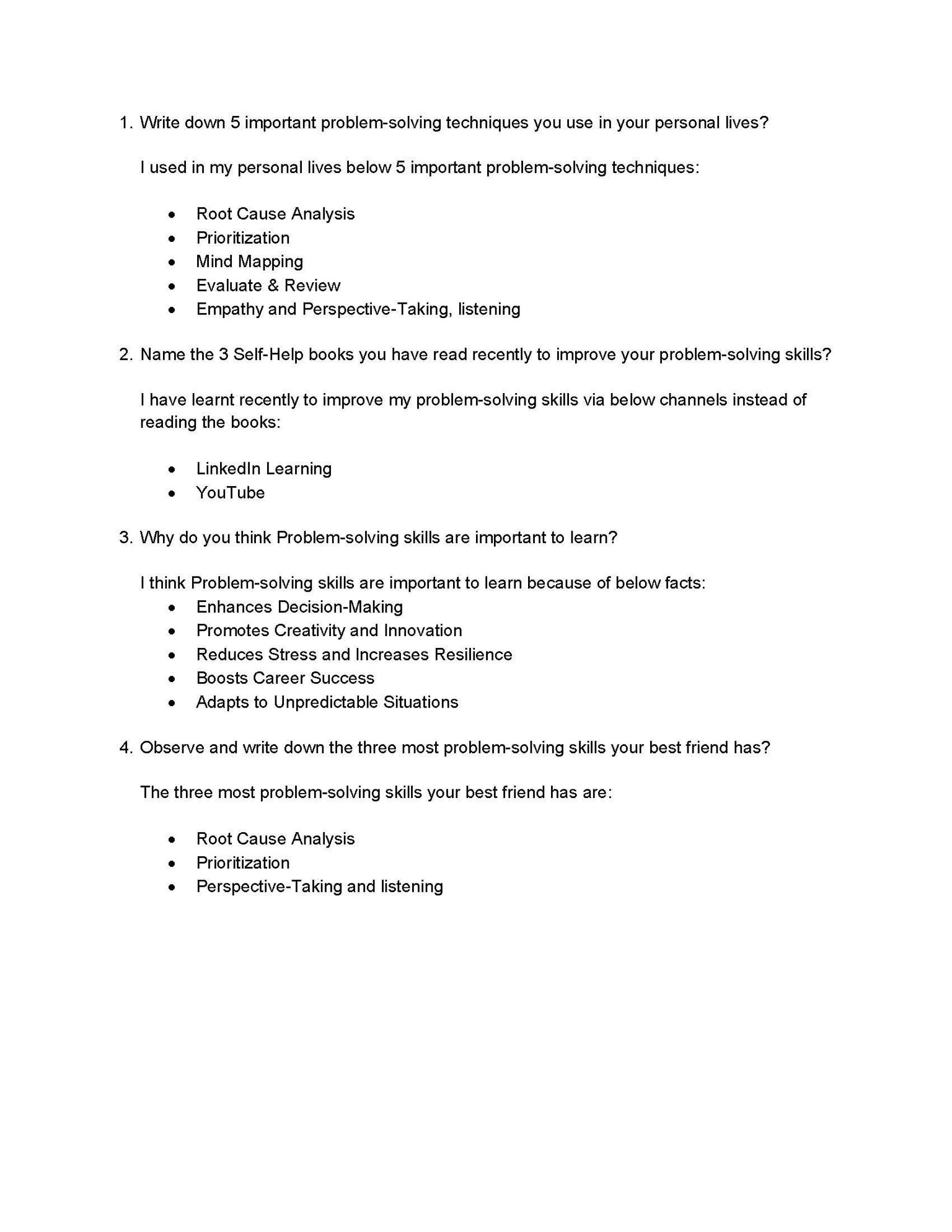 Problem-Solving Skills - image 1 - student project
