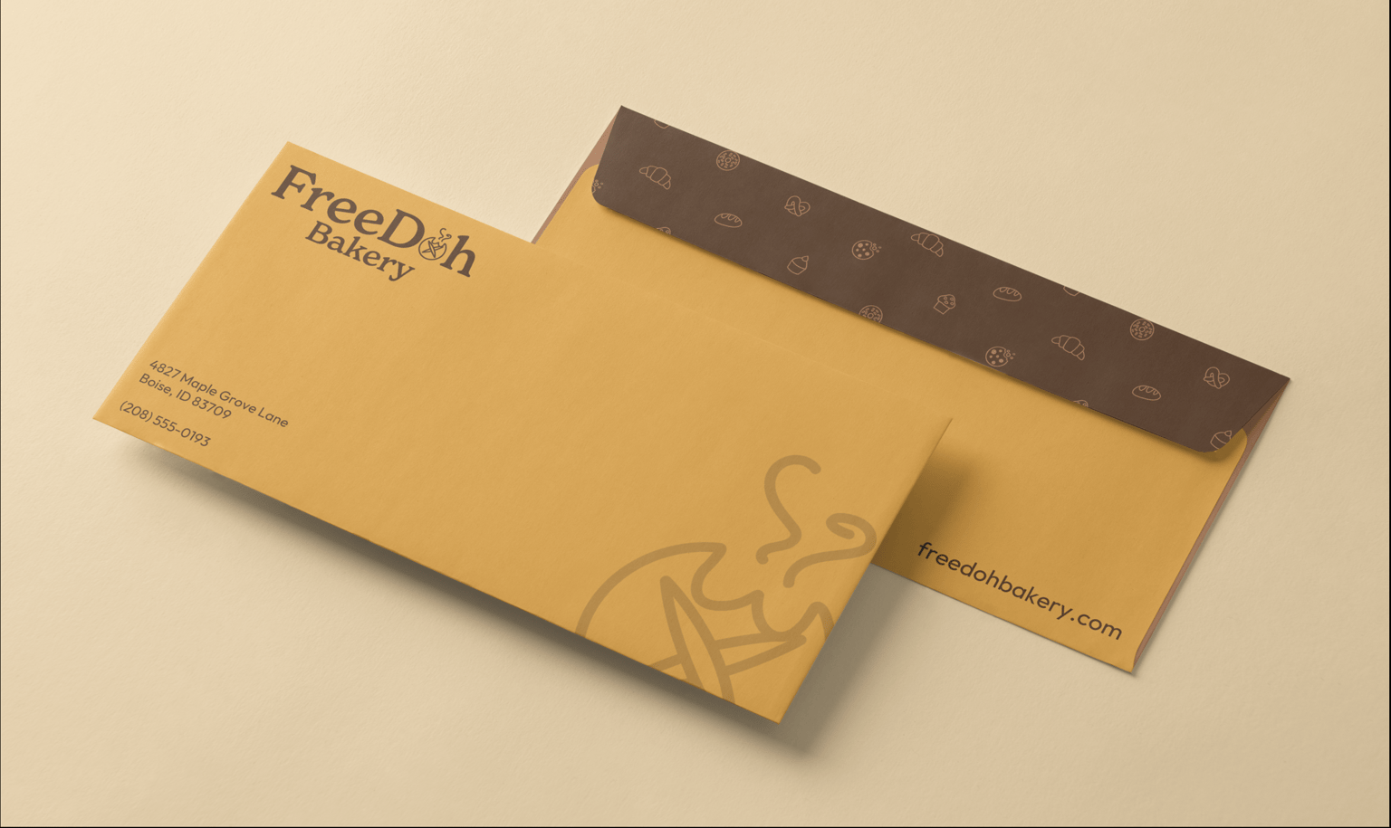 FreeDoh Bakery Brand Design Project - image 14 - student project