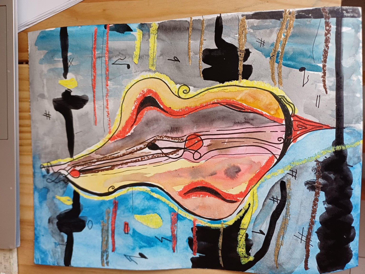 Cello in deep sorrow - image 1 - student project