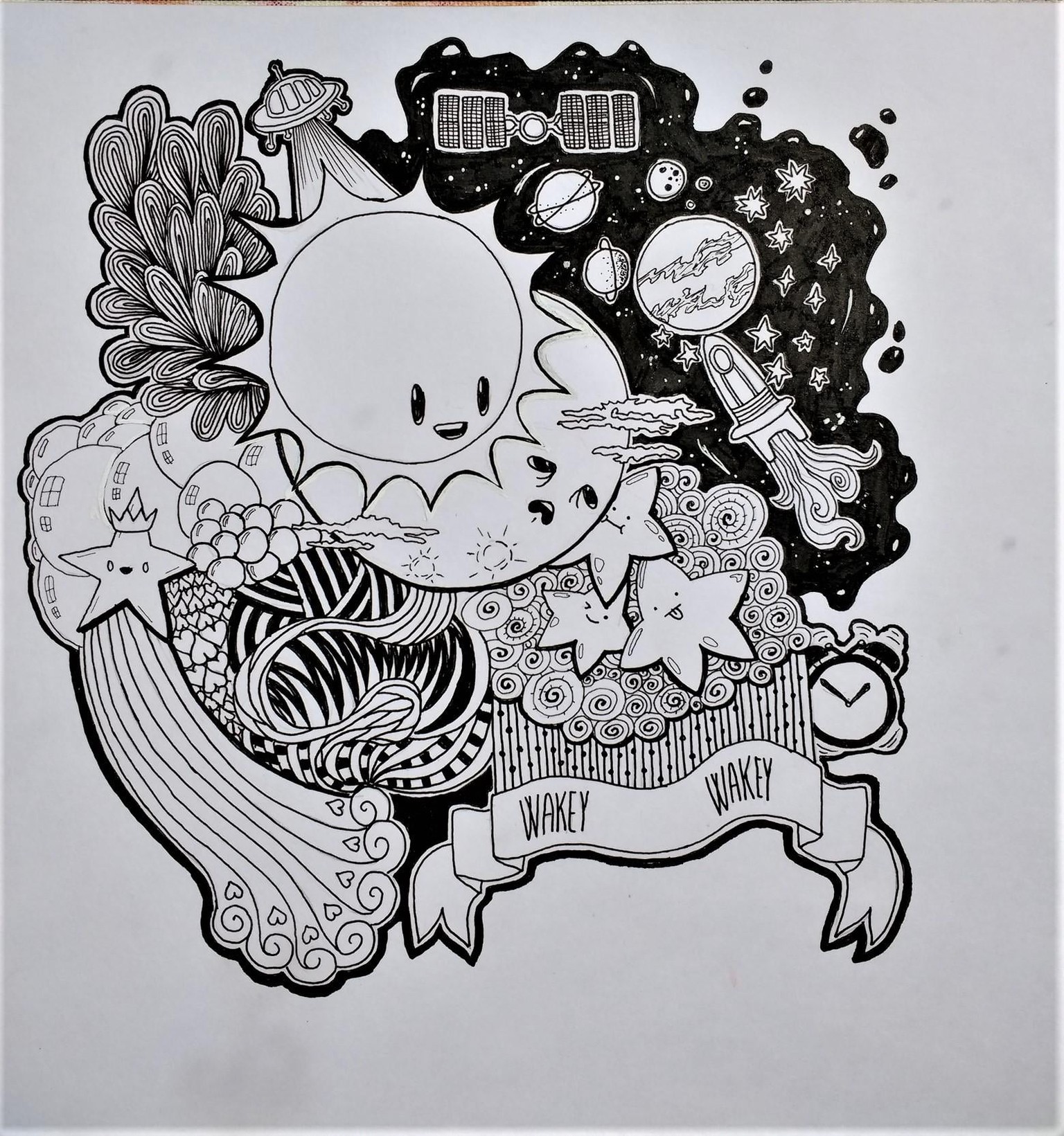Wakey wakey doodle - image 2 - student project