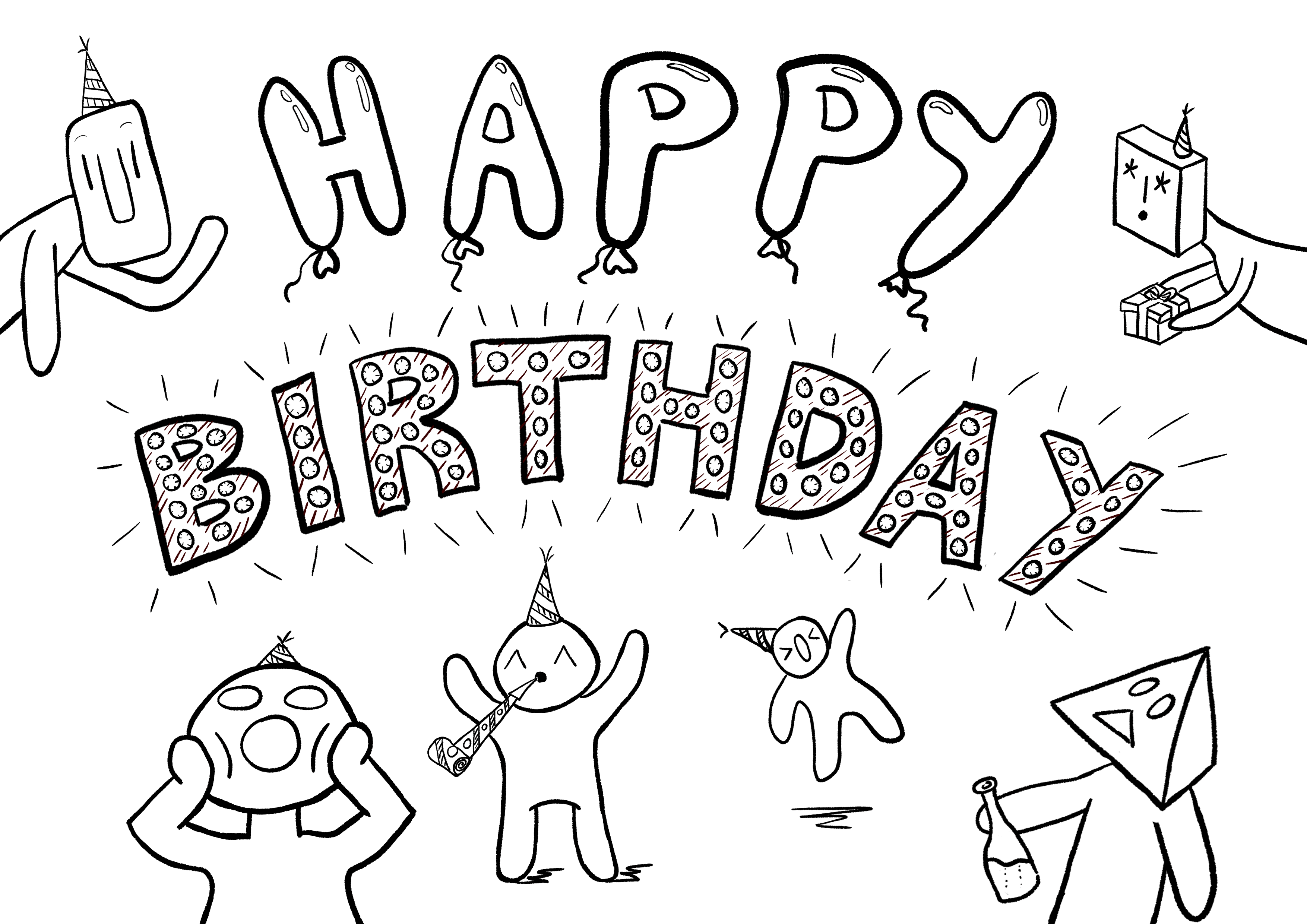 HAPPY BIRTHDAY - image 1 - student project