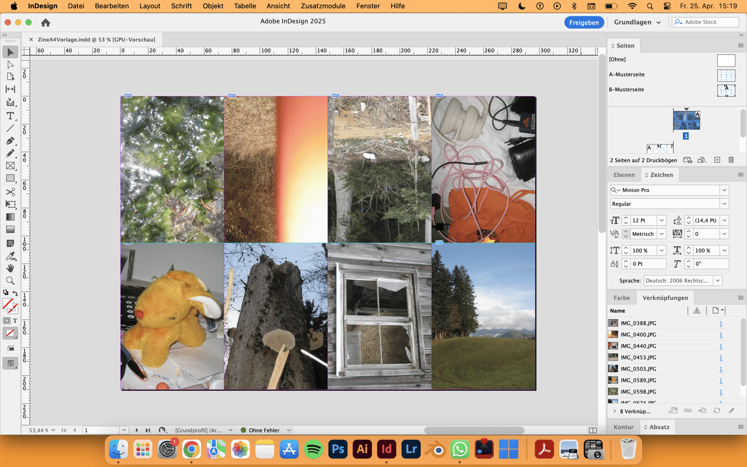 Quick and dirty photo zine - image 2 - student project