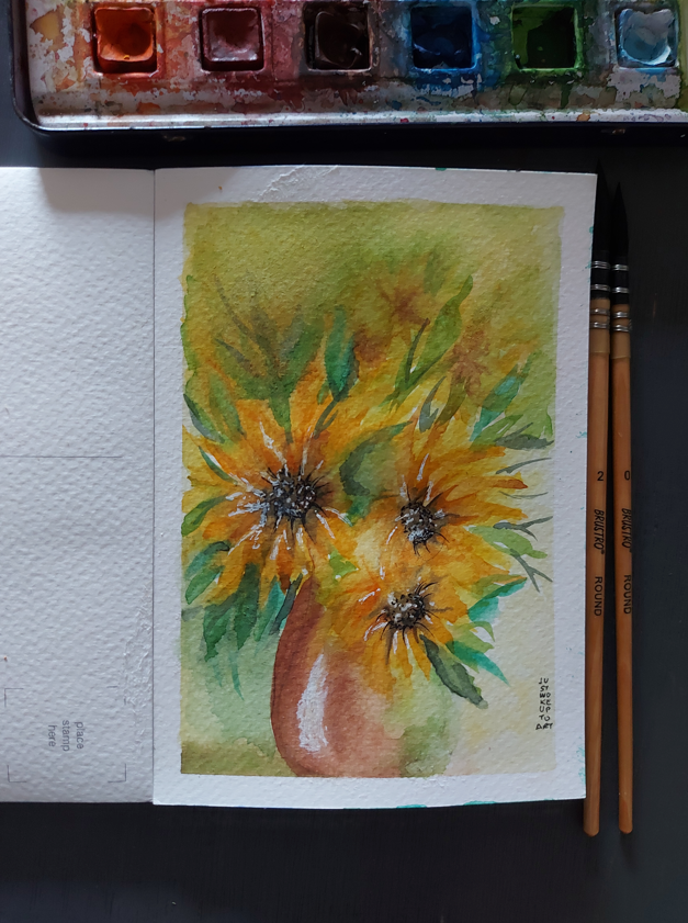 Sunny Sunflowers - image 1 - student project