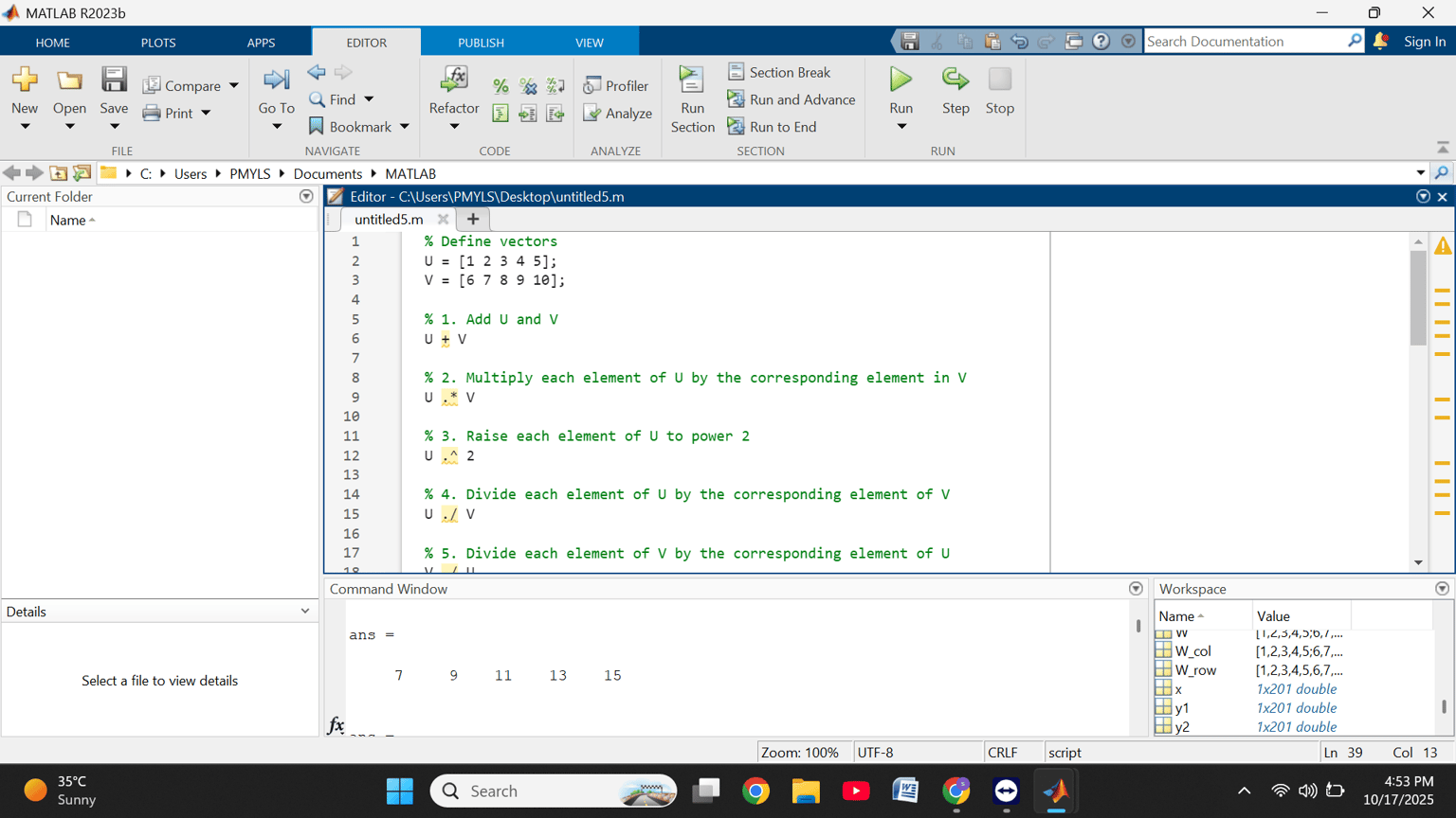 final matlab project - image 1 - student project